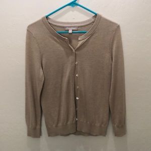 Camel colored cardigan